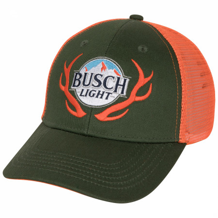 Busch Light Antlers Green Colorway Snapback Cap